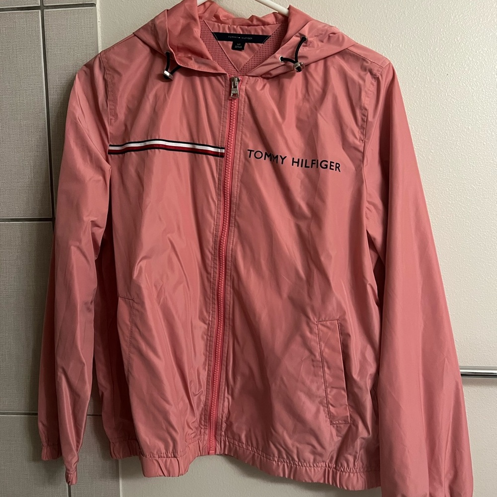 Tommy Hilfiger Coral Hooded Rain Jacket
